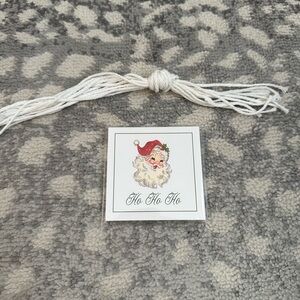 Santa Claus Ho Ho Ho gift tags